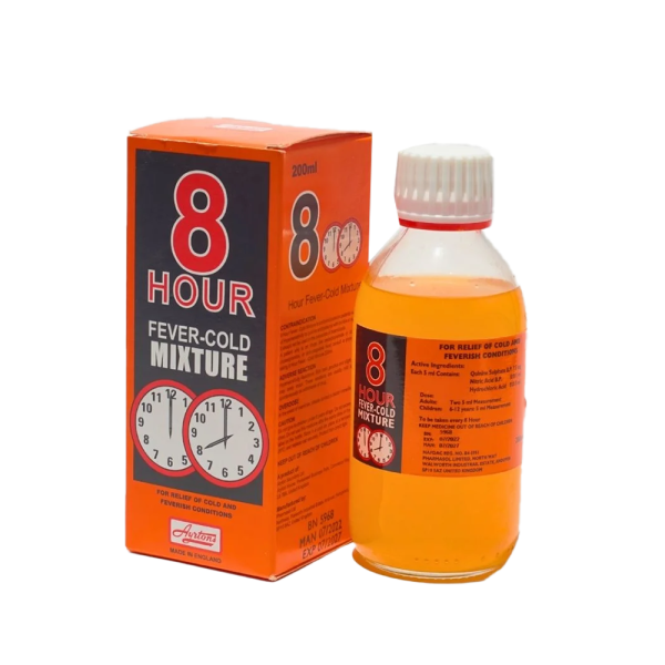 8 HOUR FEVER-COLD MIXTURE 200ML